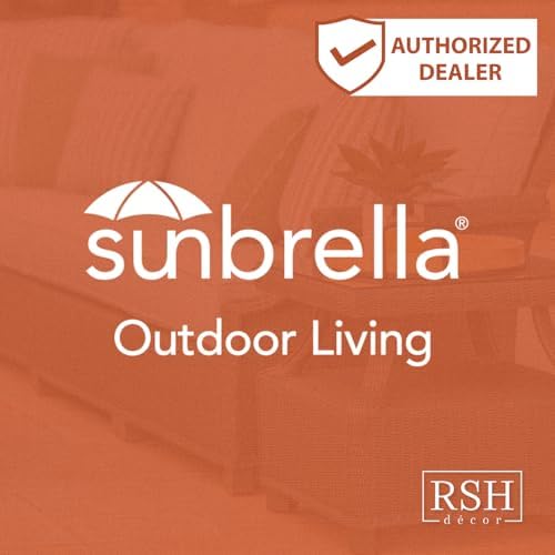 RSH Decor Sunbrella Square Throw Pillow Set of 4 17x17