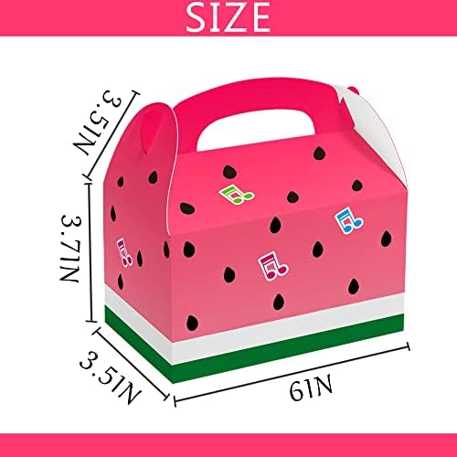16 Pcs Cartoon Melon Candy Bags for Kids Parties