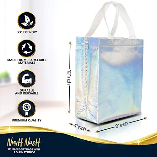 Nush Nush Iridescent Gift Bags Set of 30