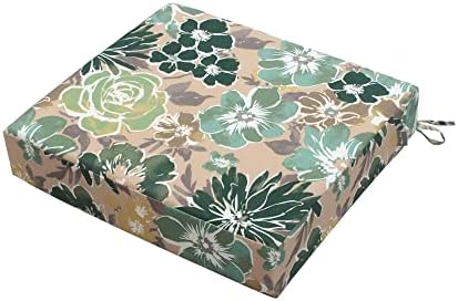 Magpie Fabrics Green Floral Cushion Covers Set of 2