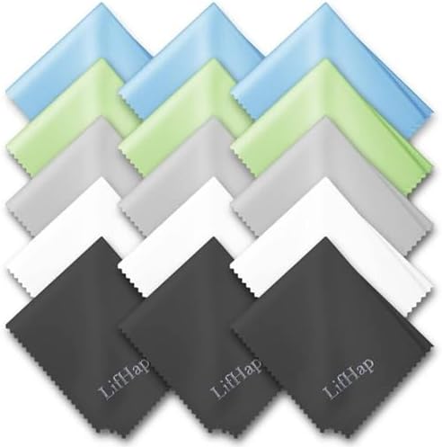 15 Pack LifHap Glasses Cleaning Cloths