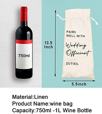 Socive Wedding Officiant Gift Bag