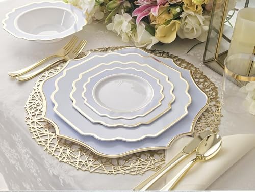 OCCASIONS FINEST 50 Plate Set Wedding Party