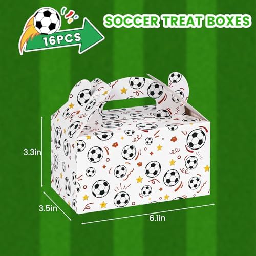 VGOODALL Soccer Goodie Bags 16PCS Set