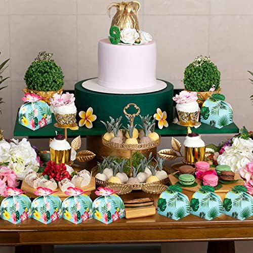 Gerrii 36 Pack Tropical Gift Boxes Luau Party Favors