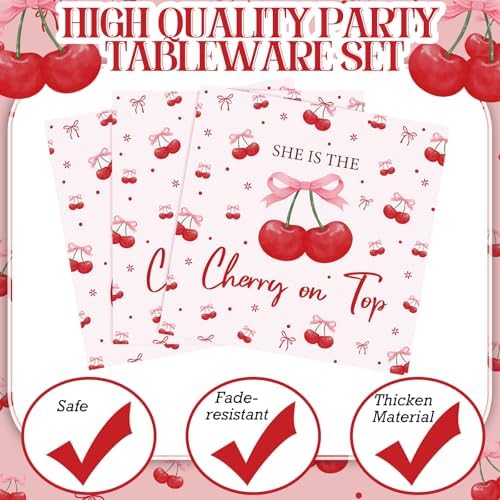Zhehao 200 Pcs Wedding Party Plates Napkins Set
