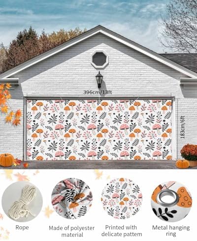 Fall Garage Door Banner 7x8 ft Autumn Decor