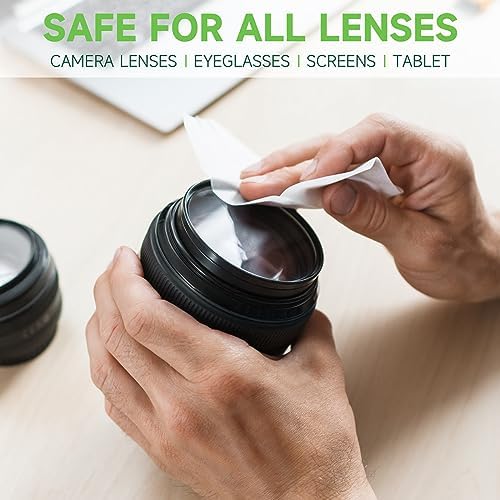 310 Count Pre-Moistened Lens Cleaning Wipes for Glasses Phones Lenses Screens