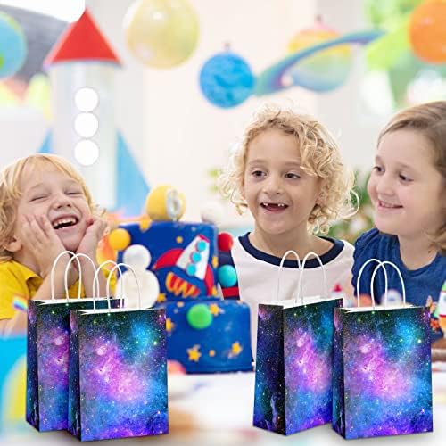 16 Pcs Galaxy Party Bags for Space Themed Events