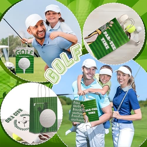 CZWXOXO 24pcs Golf Themed Gift Bags Party Supplies