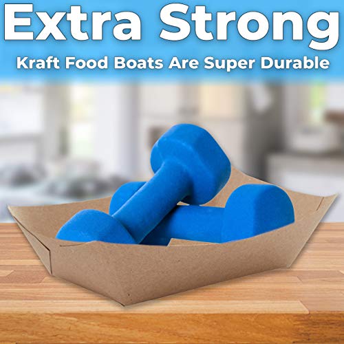 Avant Grub 3lb Eco-Friendly Food Holder Trays 50-Pack