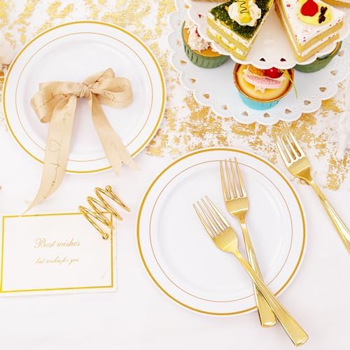 I00000 144 Piece Small Plastic Dessert Plates Set