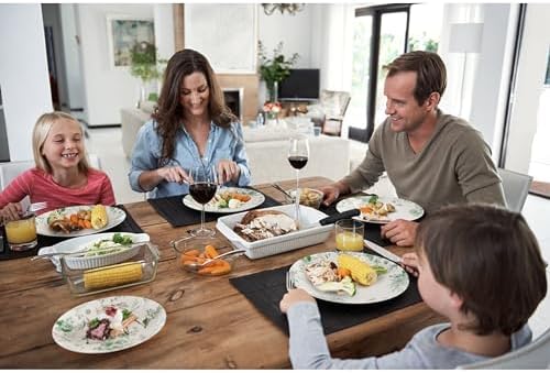 Trendables 80 Piece Plastic Disposable Plates Set