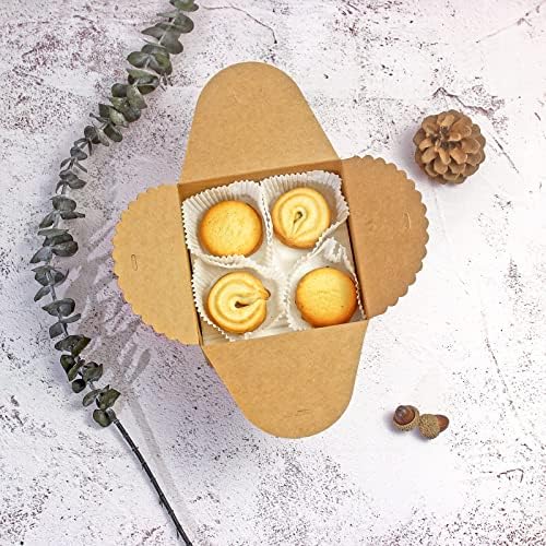 Brown Kraft Gift Box 10 Pack with Ribbon