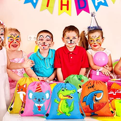 Shappy 24 Piece Drawstring Party Favor Bags for Kids