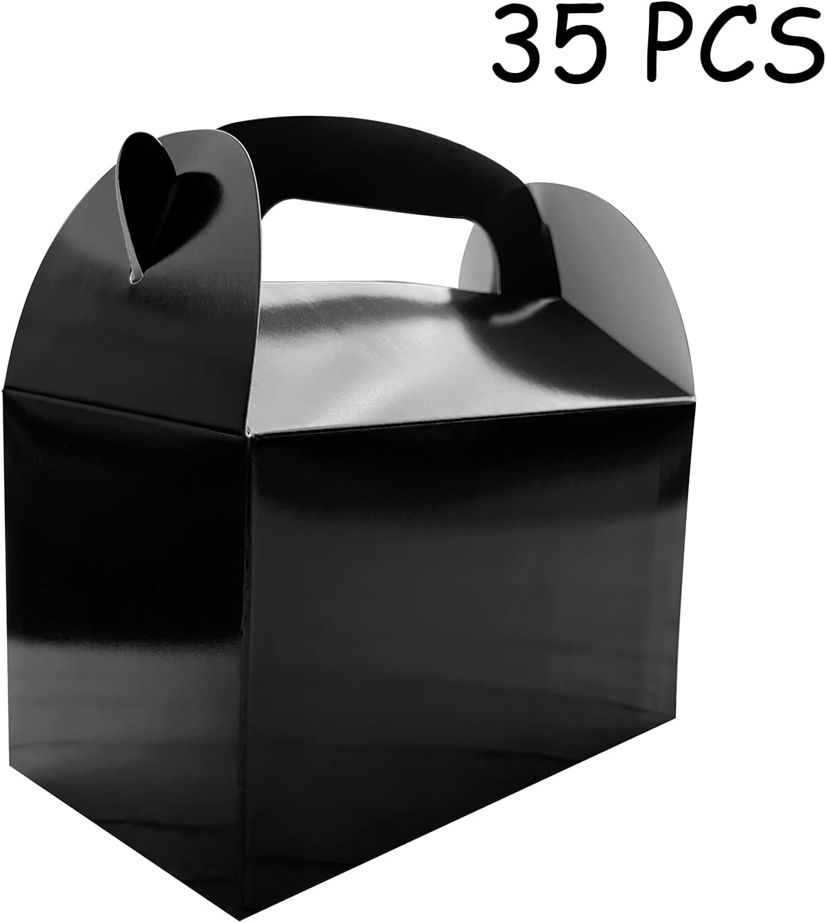 HKLMRO 35 Pc Black Candy Treat Boxes for Party