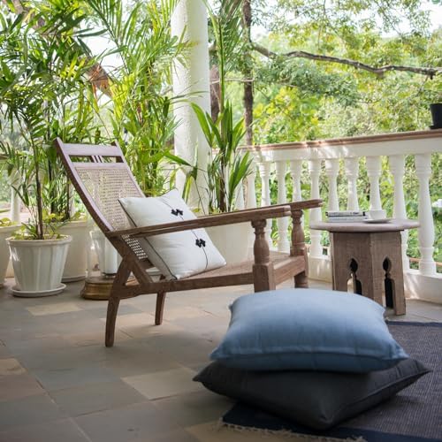 16 x 16 Outdoor Pillow Inserts Pack of 2 White