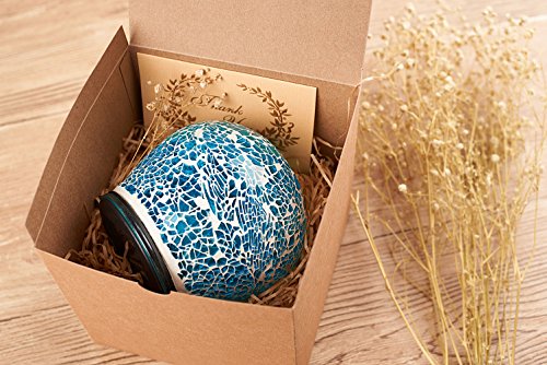 MESHA 6x6x6 Gift Boxes with Lids 50 Pack Brown Kraft