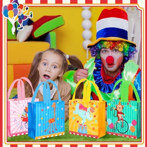 Sweetude 40 Pcs Circus Themed Gift Bags for Parties