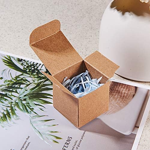 BENECREAT 50PCS Brown Paper Gift Boxes with Lids