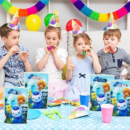 Autrpoweo 30Pcs Octo Party Gift Bags