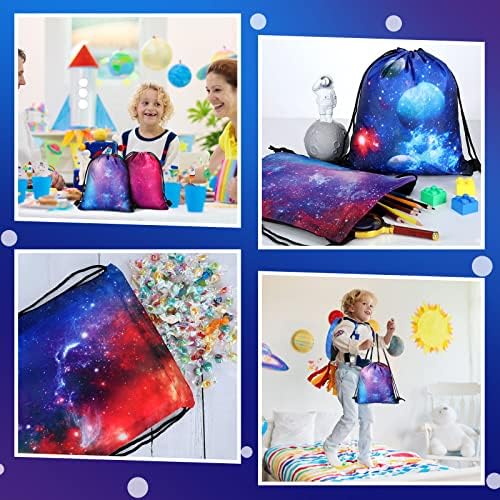 Lothee 30 Pcs Galaxy Party Favor Bags