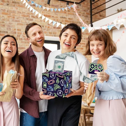 Neon Gamepad Money Box Surprise Gift for Birthday