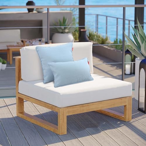 Pcinfuns Light Blue Outdoor Throw Pillows 2 Pack