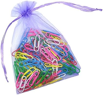 Wudygirl 100pcs Lilac Organza Gift Bags