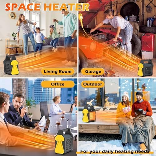 SEEYANG 1500W Electric Outdoor Heater with 3 Modes