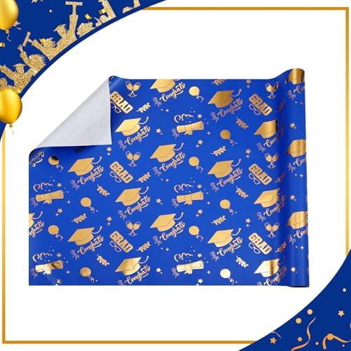 AmazingSpark 2025 Graduation Gift Wrap Paper Roll