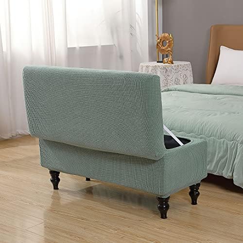 CAMZ Stretchable Ottoman Cover for Storage Bench