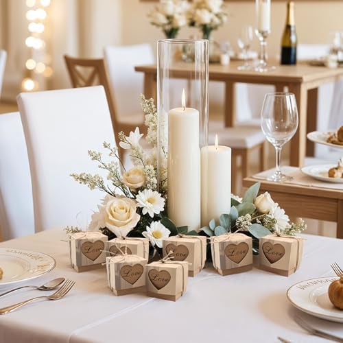 VGOODALL Mini Gift Boxes 50 Pack for Parties and Weddings