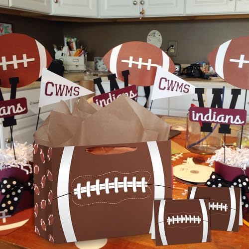 Hooqict Football Gift Bag Set for Boys Birthday Party