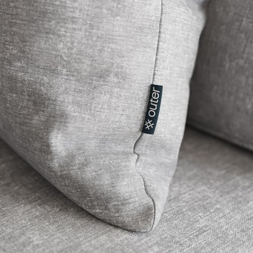Outer Outdoor Throw Pillow with OuterWeave Fabric 1
