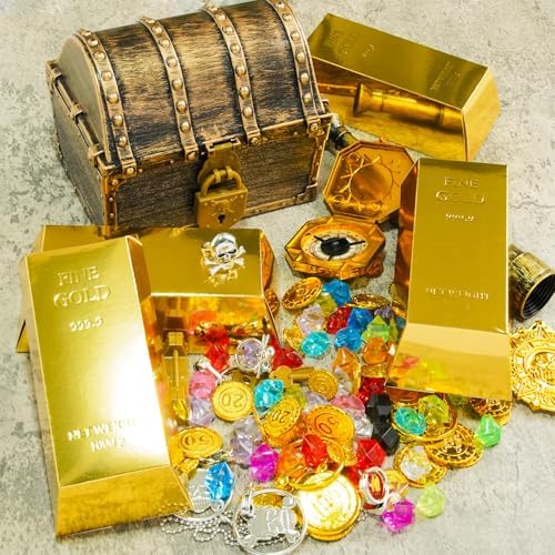 UnicoPak 30 Gold Bar Party Favor Boxes