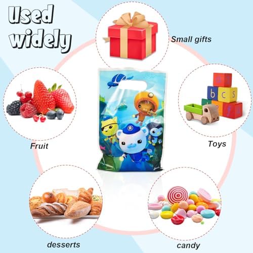 Autrpoweo 30Pcs Octo Party Gift Bags
