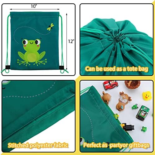 Shappy 24 Piece Drawstring Party Favor Bags for Kids