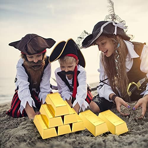 UnicoPak 30 Gold Bar Party Favor Boxes
