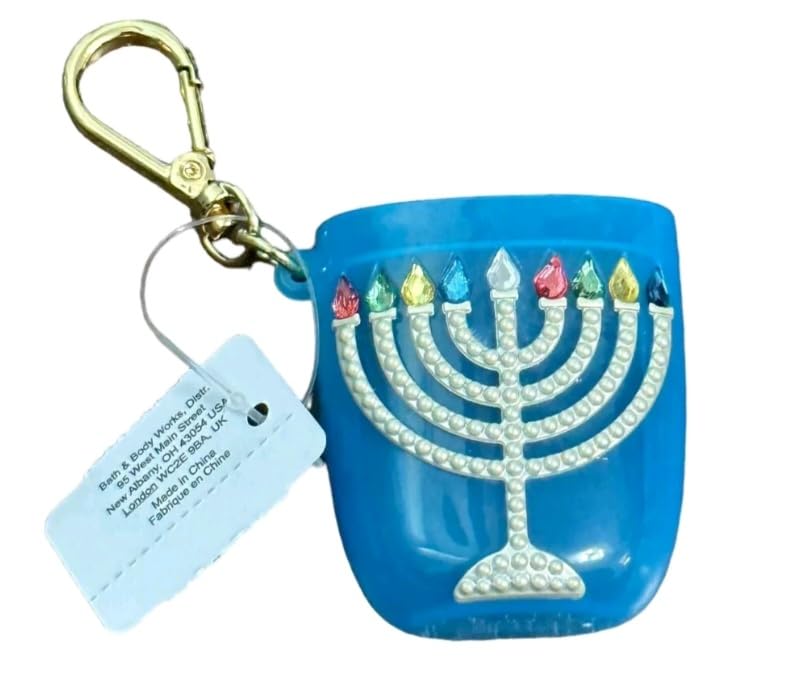 Pocketbac Holder Blingy Menorah for Hanukkah