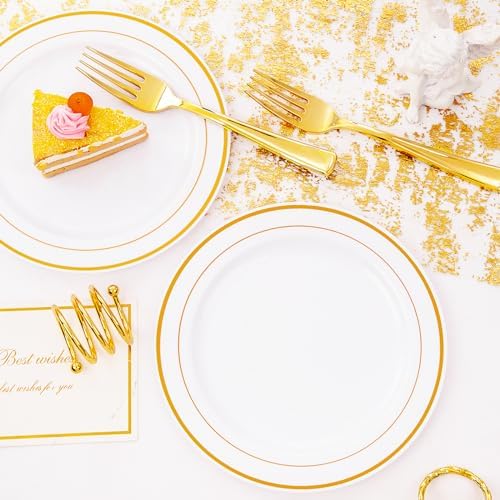 I00000 144 Piece Small Plastic Dessert Plates Set