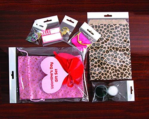 200 Count Ultra Clear Treat Bags with Adhesive Seal