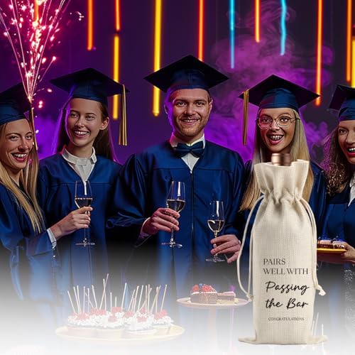 Law School Graduation Wine Bag for Her Him