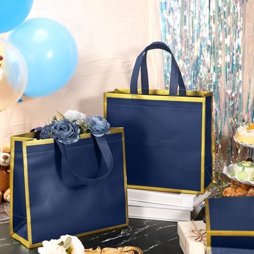 Sweetude 16 Pcs Reusable Gift Bags with Handles