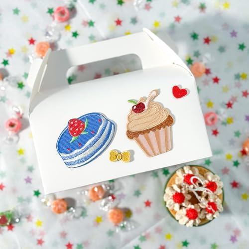 UnicoPak 10 Pack White Gable Treat Boxes