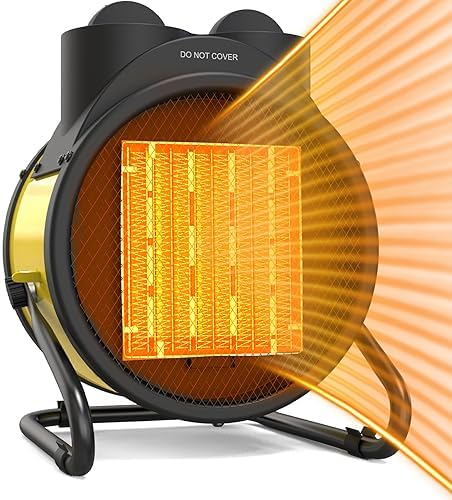 AOBMAXET 1500W PTC Garage Heater with 3 Modes