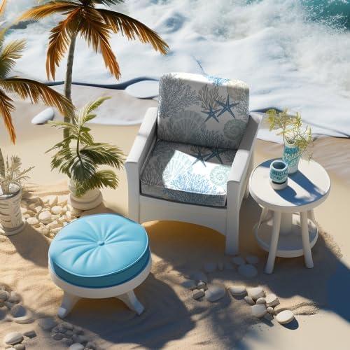 Hosuly 8 Pcs Summer Sofa Cushion Covers