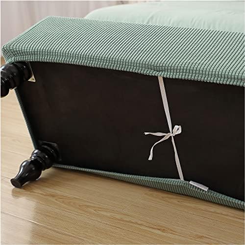 CAMZ Stretchable Ottoman Cover for Storage Bench