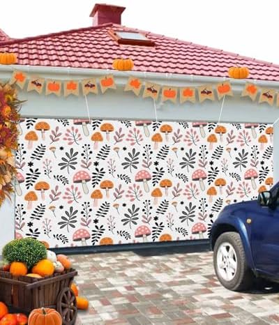 Fall Garage Door Banner 7x8 ft Autumn Decor