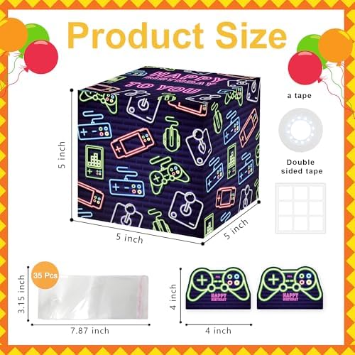 Neon Gamepad Money Box Surprise Gift for Birthday